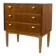 Commode danoise en teck du milieu du siècle