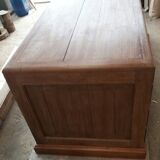 Exotic wood counter desk