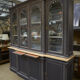 Vitrine patiné noir
