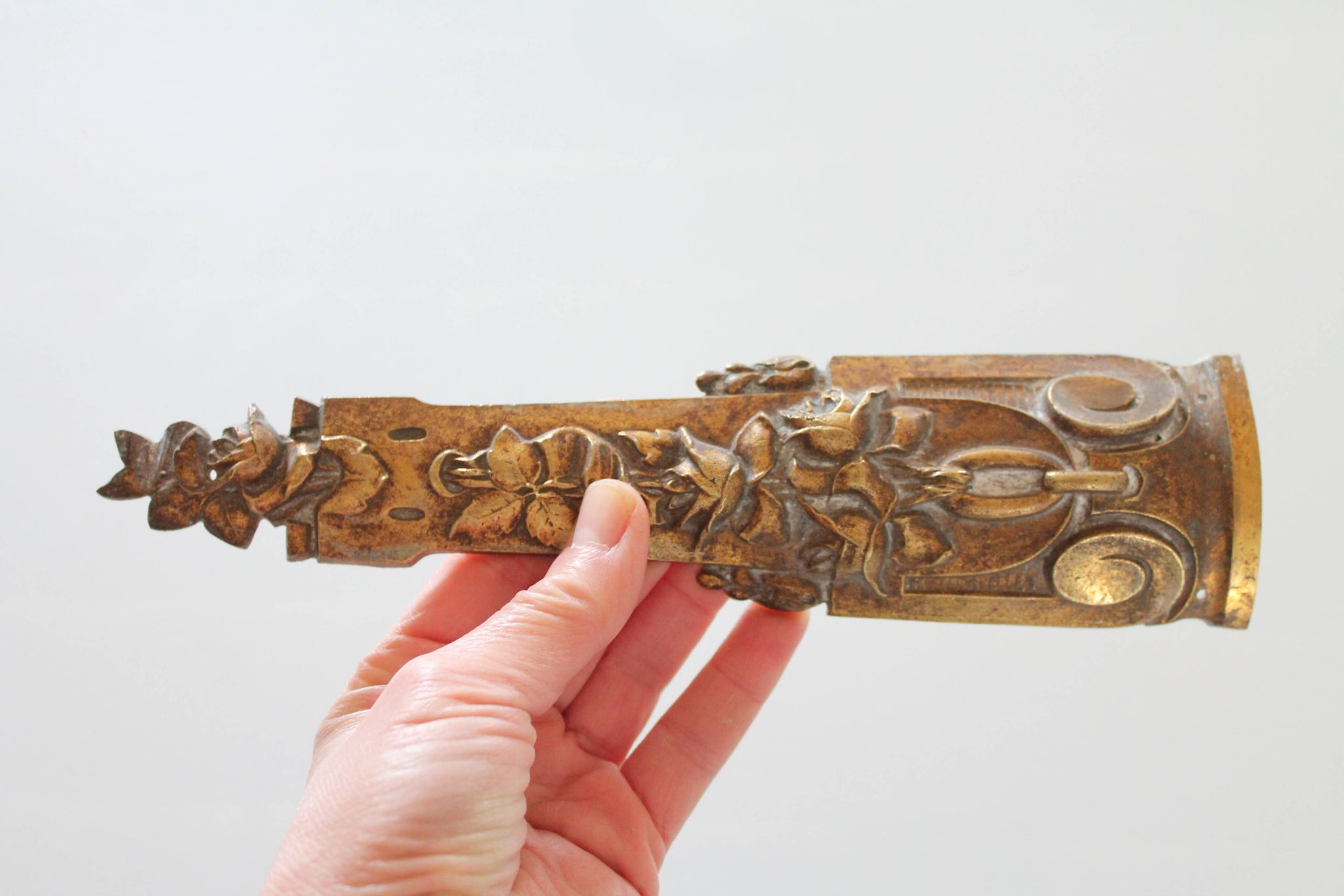 Antique French hardware, bronze ornaments
