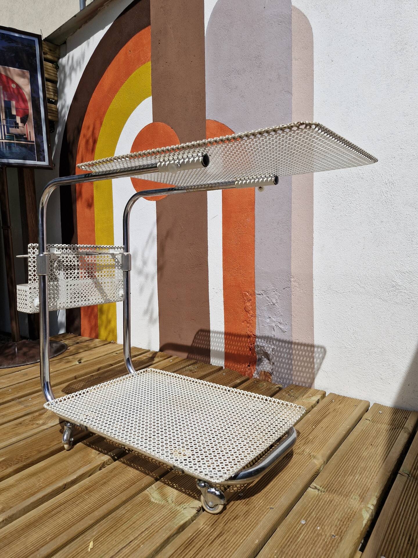 Dessert "The Adapt Bar" by Mathieu Matégot from the 50s, 60s.
