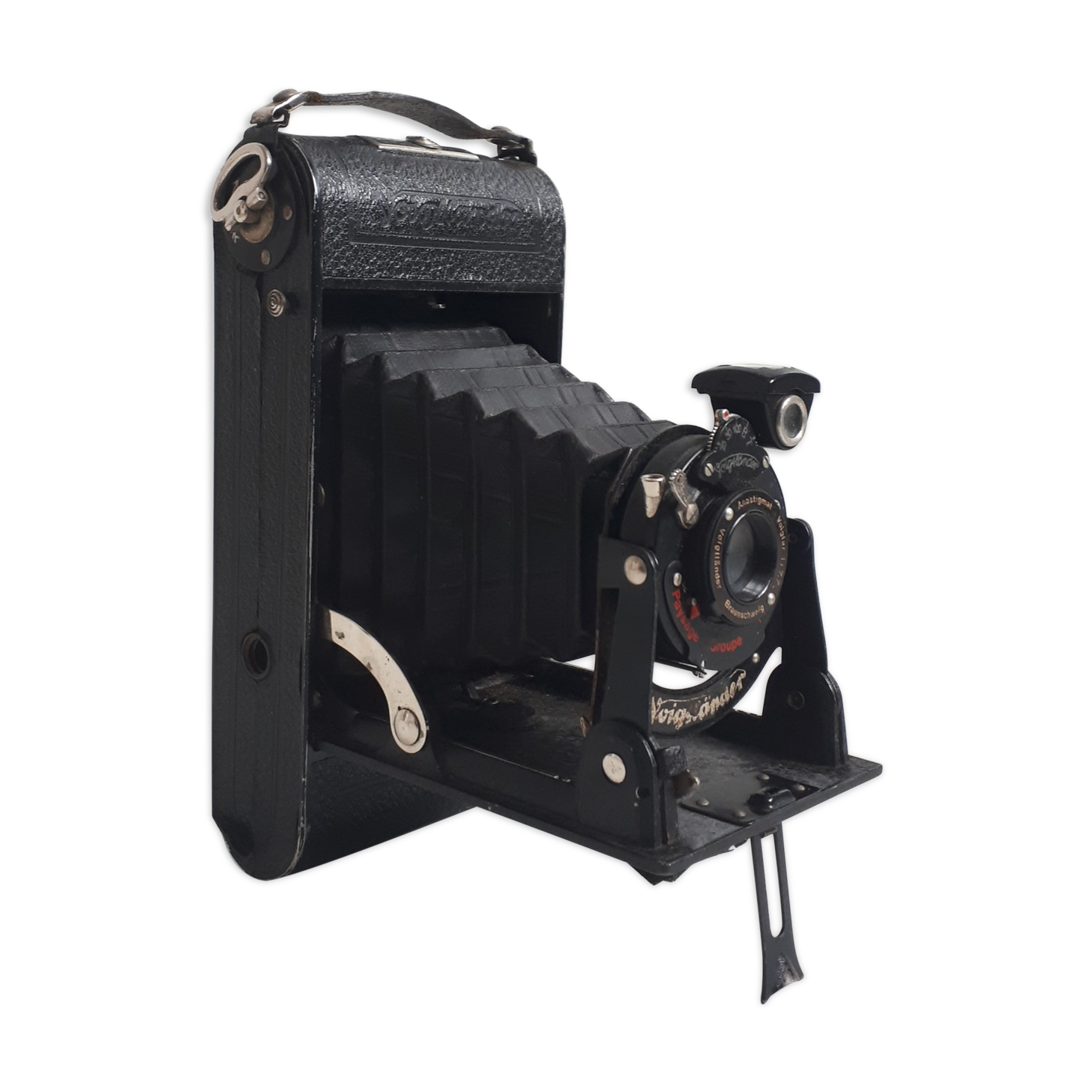 Old camera bellows Voigslander