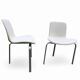 Designed by Poul Kjærholm / 1978/2007  White shell / white leather