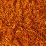 Orange wool rug from the 70s