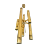 Brass pendant lamp by Oscar Torlasco 1970s