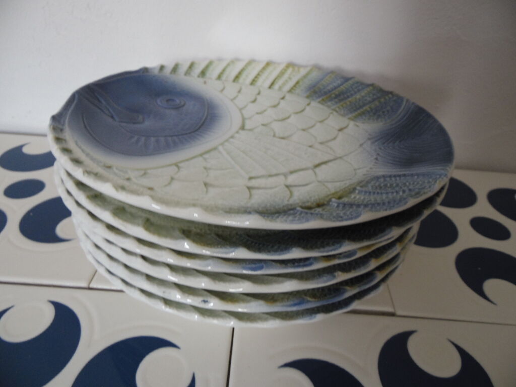 6 plates in slurry from Sevres