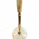 Lampadaire Mid-Century 40's - 50's marbre et laiton
