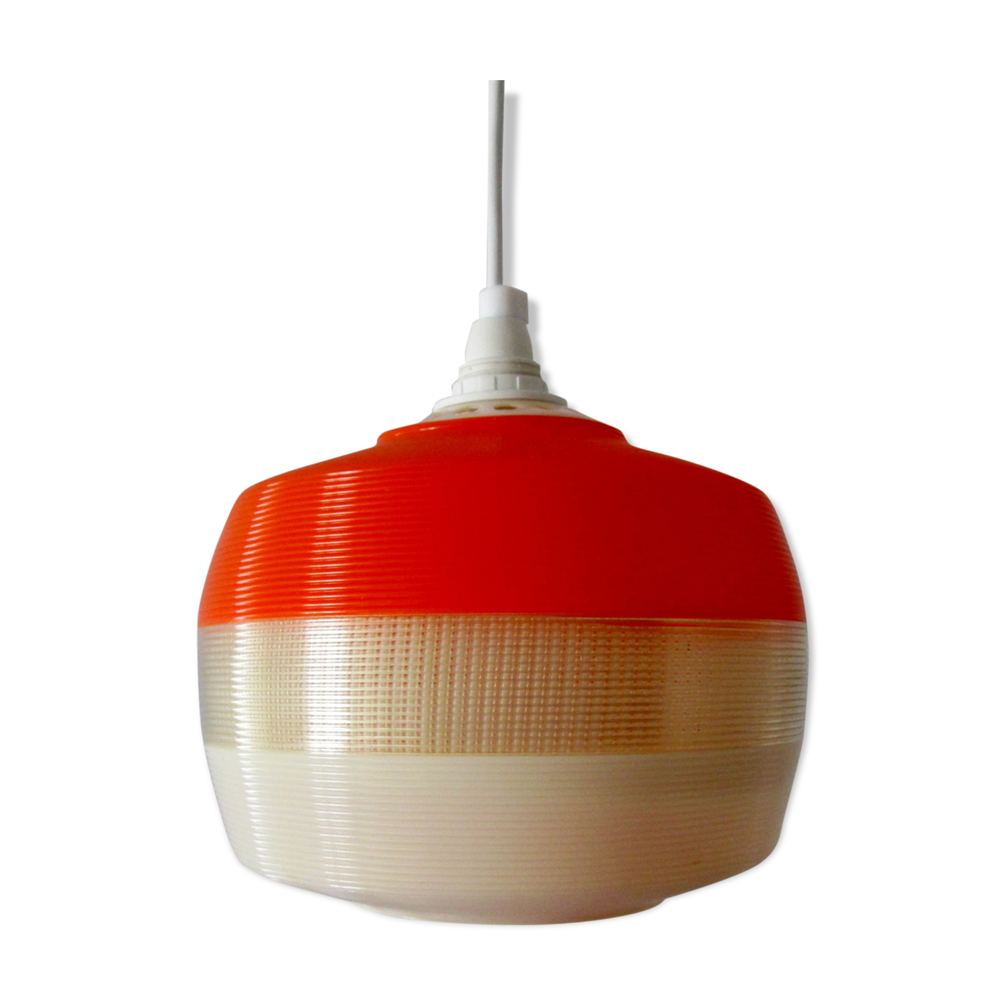 1960s original vintage pendant spaghetti lamp in 3 colours  designed by Yasha Heifetz for Rotaflex