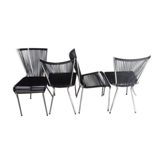 4 chairs scoubidou