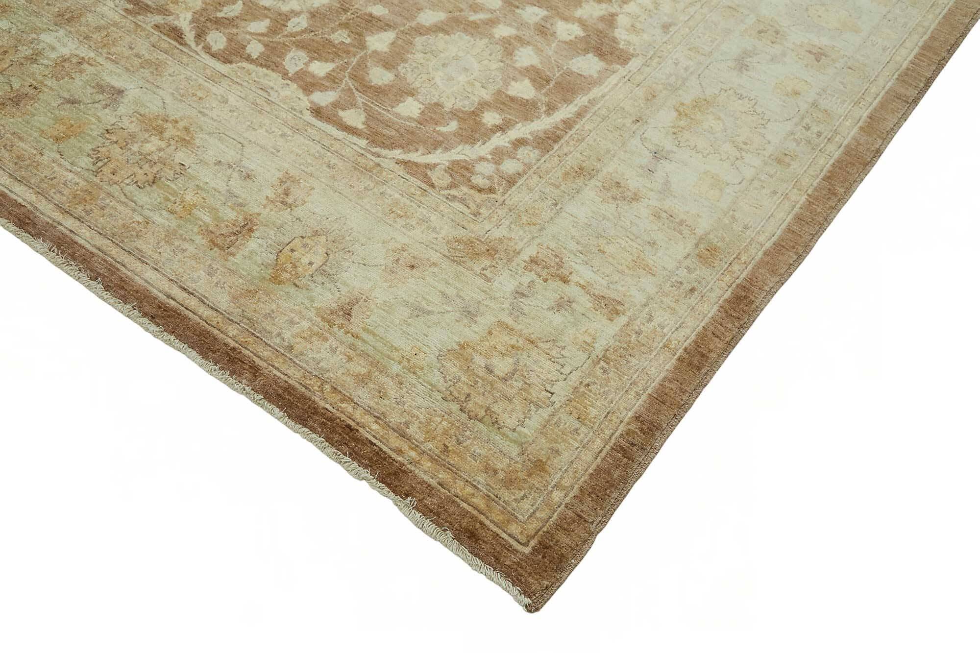 Turkish Handknotted Wool Oushak Rug 267 cm x 370 cm