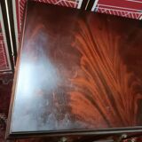 English style sideboard in mahogany veneer with liftable top