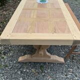 Table monastère décapée