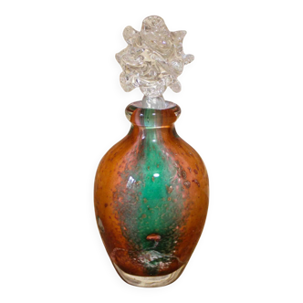 Glass bottle by Jean-Michel Operto in Biot