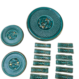 Trivet and knife holder set