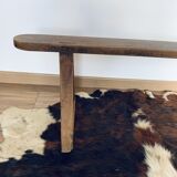 Old farm bench