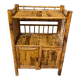 Vintage bamboo shelf