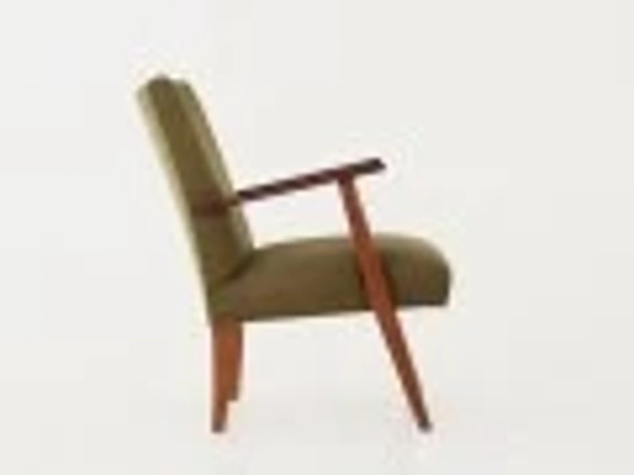 Fauteuil en teck, design danois, années 1960, production : Danemark