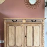 Parisian sideboard in raw wood