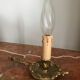 Table lamp, electrified candle holder