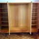Armoire en frêne doré Guermonprez 4 portes 1950