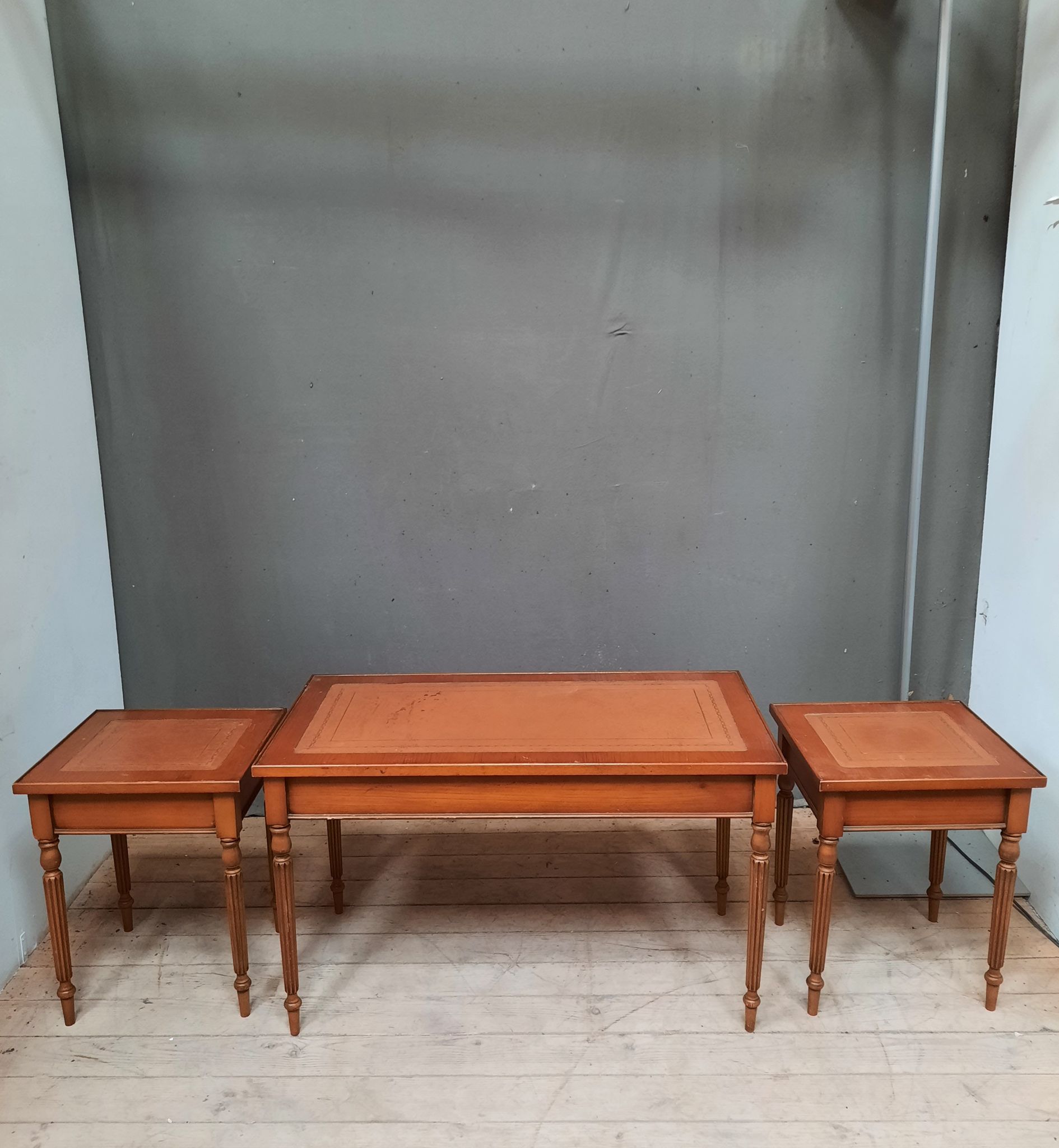 Pair of sofa ends