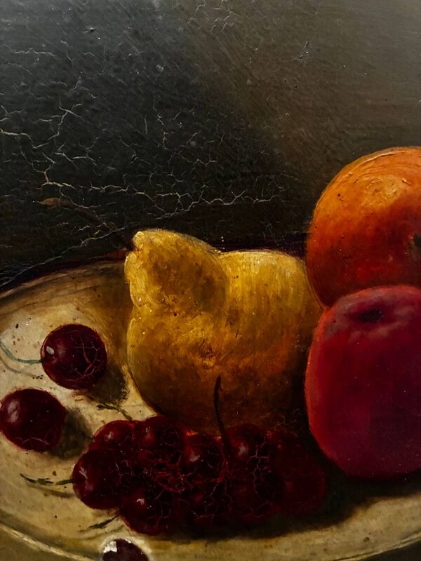 Nature morte aux fruits début XXe siècle