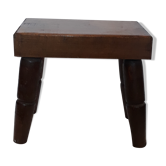 Vintage solid wood stool