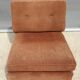 Lounge armchair 1970 corduroy "Pierre Richard"