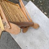 Rattan magazine rack