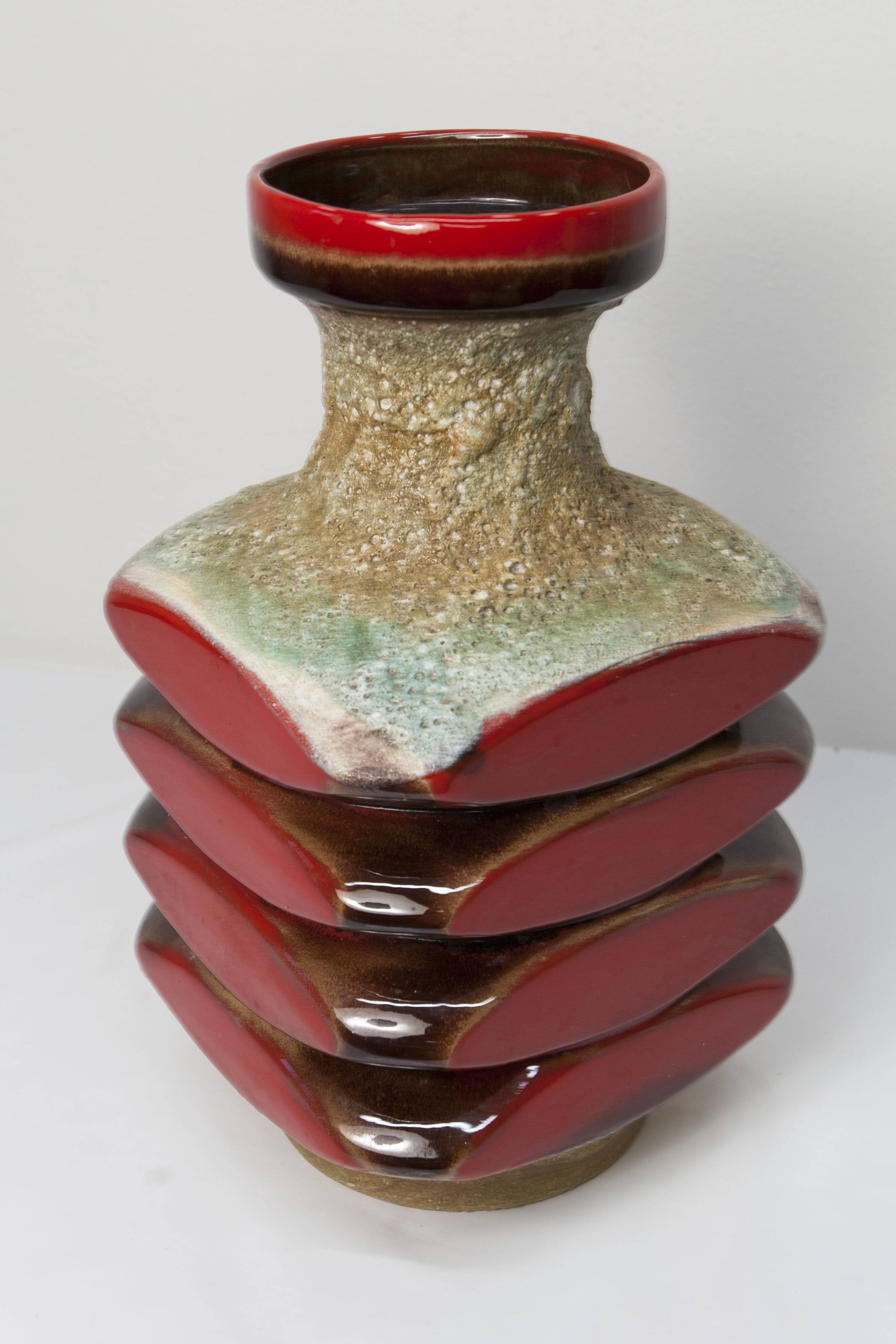 Vase by Cari Zalloni for Steuler Keramik 1960, H 40 cm