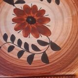 Hand-decorated earthenware trivet