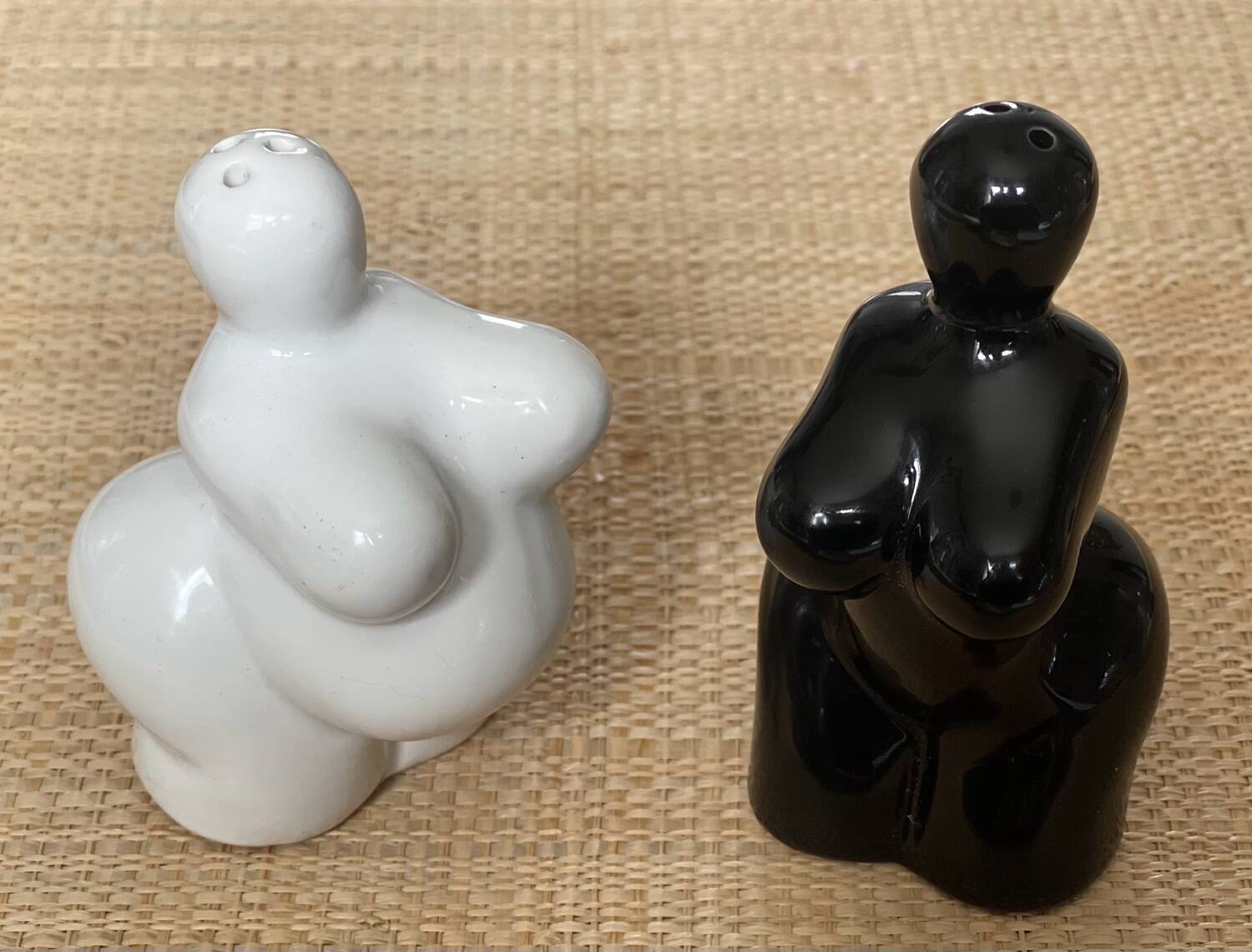 Salière et poivrier  vintage 1980