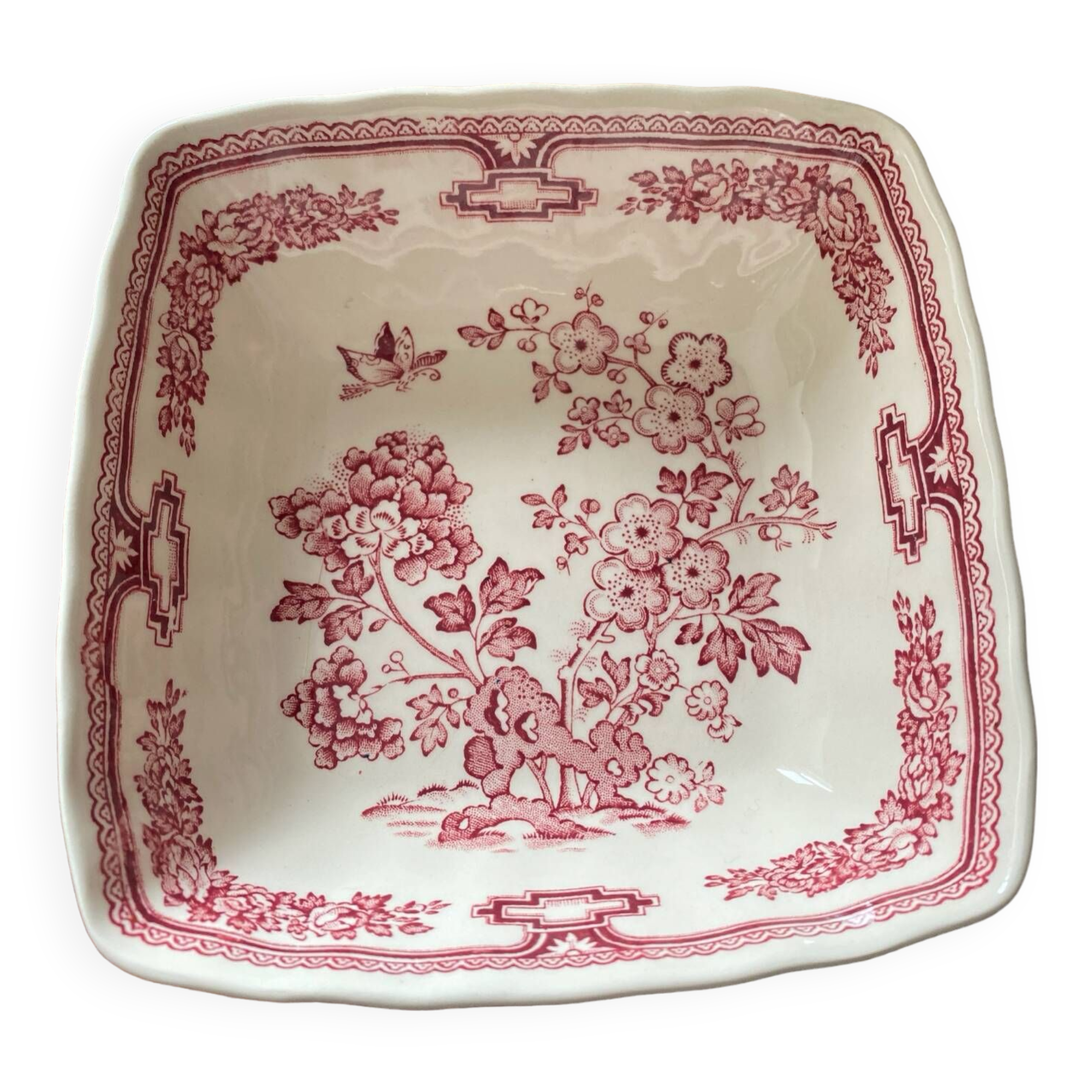 English earthenware bowl