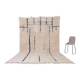 Tapis en laine taille 2/2 m