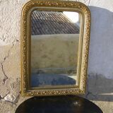 Mirror in gilded wood