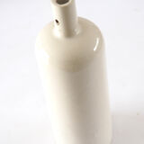 Bouteille en grès blanc