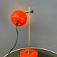Mid-century orange eyeball space age desk lamp