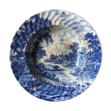 Assiette creuse Terre de Fer anglaise
