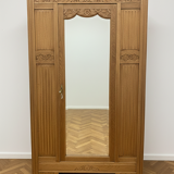 Art Deco wardrobe with mirror