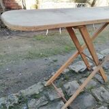 Wooden ironing board