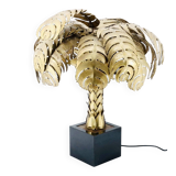 Palm tree lamp Christian Techoueyres Edition Maison Jansen