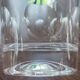 4 cut glass whiskey glasses