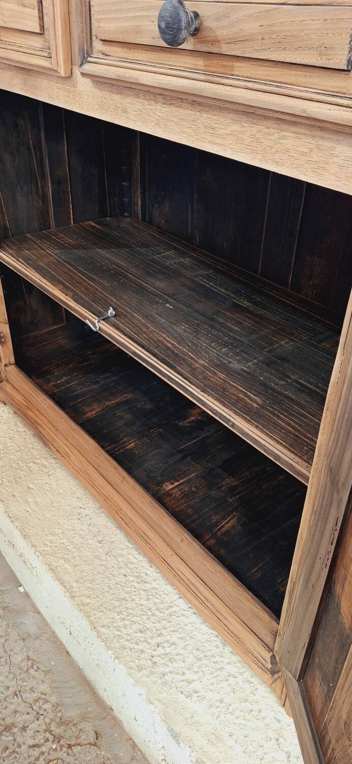 Antique two-body sideboard