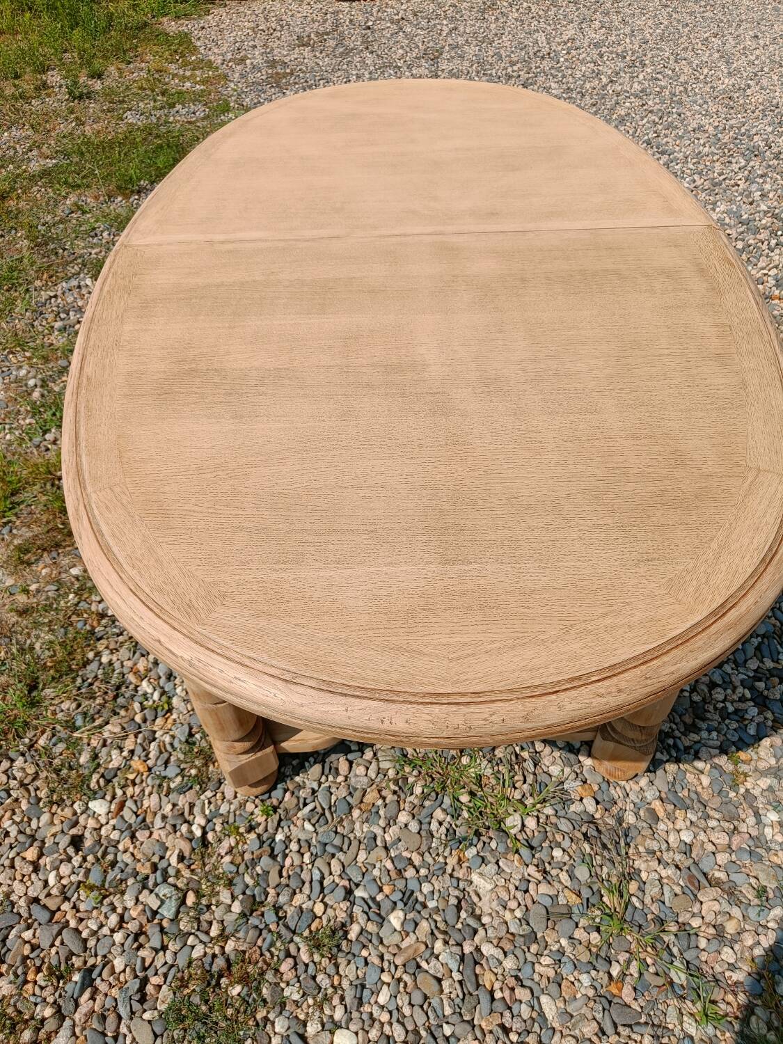 Dining table with extensions