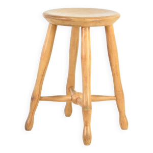 Tabouret Danois En Hêtre,