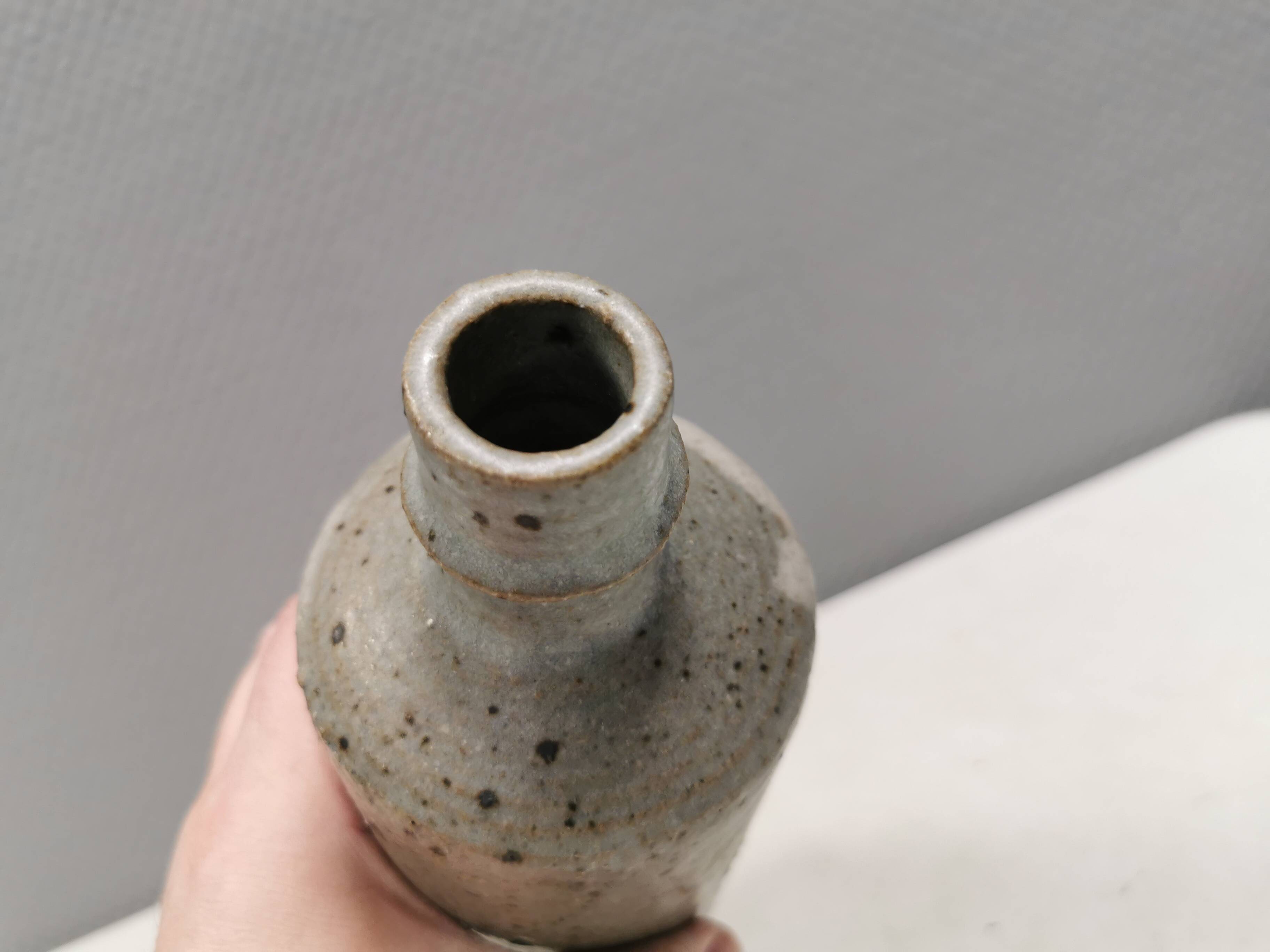 Ceramic bottle/vase, Danish from 1970-80.