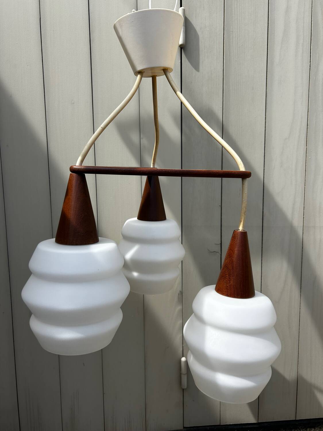 Boomerang chandelier by Louis KALFF for PHILIPS 1950's