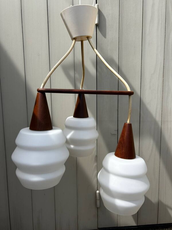 Lustre Boomerang par Louis KALFF pour PHILIPS 1950's