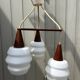 Boomerang chandelier by Louis KALFF for PHILIPS 1950's