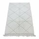 Small white Berber rug Aya